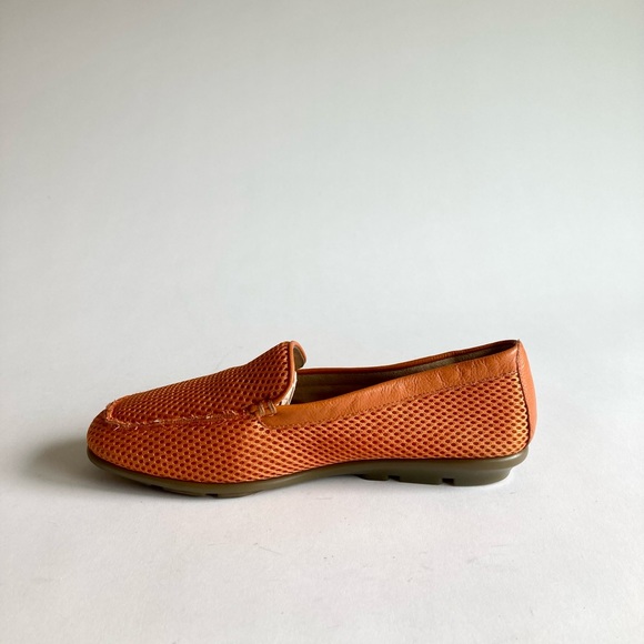 Aerosoles Orange Fabric Flats Loafers size 9 - Picture 5 of 15
